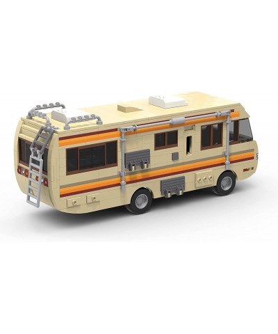 Sayotoo Breaking Car Bad RV Building Kit House Car Building Block for Ages 10+ Collectible Building Toy Creative Building Bri...