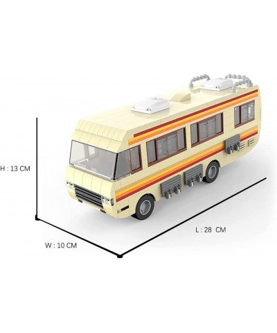 Sayotoo Breaking Car Bad RV Building Kit House Car Building Block for Ages 10+ Collectible Building Toy Creative Building Bri...