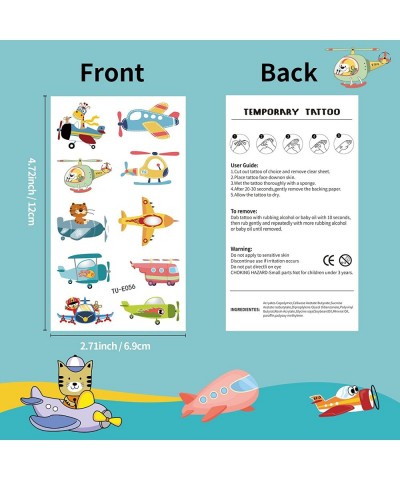 Temporary Tattoos for Kids Party supplies Boy and Girlfts Birthday Party Fake Tattoo Stickers (Airplane) $14.71 Kids' Party F...