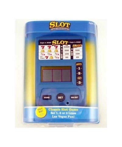 Vegas Gambling Electronic Travel Game Pack - Slot Machine Solitaire and Blackjack Handheld Game $66.31 Kids' Handheld Games