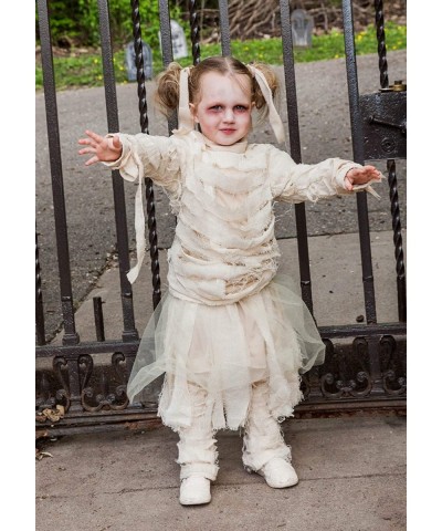 Mummy Costume for Toddlers Girls Mummy Costume Outfit $65.54 Kids' Costumes