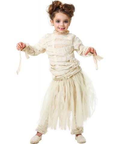 Mummy Costume for Toddlers Girls Mummy Costume Outfit $65.54 Kids' Costumes