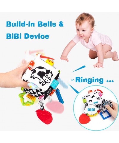 Baby Hanging Rattle Toys Infant Crib Babies Gym Car Seat Toys -Newborn Black and White Stroller Toys - 0 3 6 9 12 Months Baby...