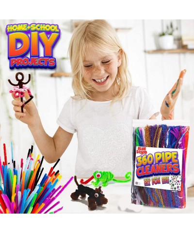 Pipe Cleaners Craft Chenille Stems - Chenille Cleaners Pipe Cleaners DIY Art & Craft Projects Kids Fuzzy Sticks Crafts Extra ...