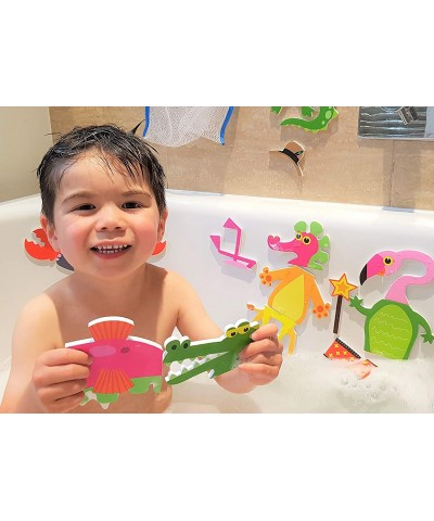 Weird & Wonderful Animals Bath Time Stickers 31pcs Toy for Babies Toddlers Kids Soft Foam Water Puzzle $43.73 Kids' Stickers