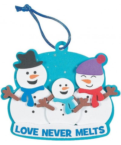 Snowman Family Ornament Craft Kit - Makes 12 - Crafts for Kids and Fun Home Activities $28.11 Craft Kits