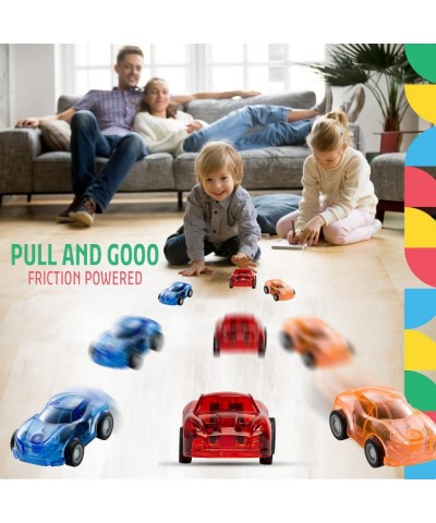 Pull Back Cars – Kids Racer Cars - Mini Toy Cars for Boys & Girls – Pullback Race Cars Birthday Party Favors in 12 Assorted C...