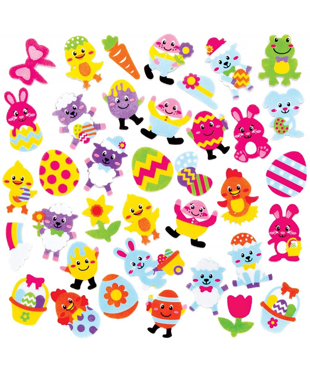 AT462 Easter Foam Stickers - Pack of 120 Creative Art and Craft Supplies for Kids to Make and Decorate Multi $13.17 Kids' Dra...