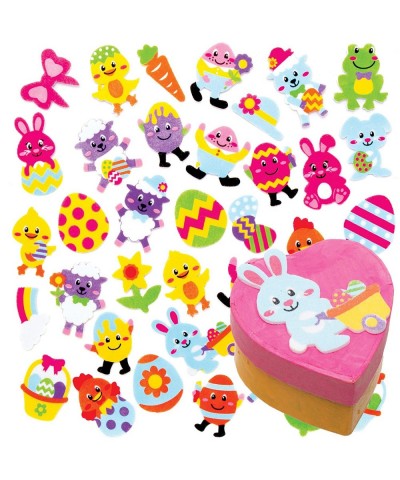 AT462 Easter Foam Stickers - Pack of 120 Creative Art and Craft Supplies for Kids to Make and Decorate Multi $13.17 Kids' Dra...