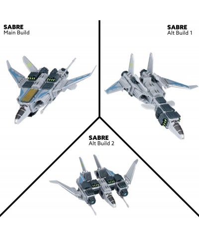 Snap Ships — Sabre XF-23 Interceptor — Construction Toy for Custom Building and Battle Play — Ages 8+ $21.20 Toy Building Sets