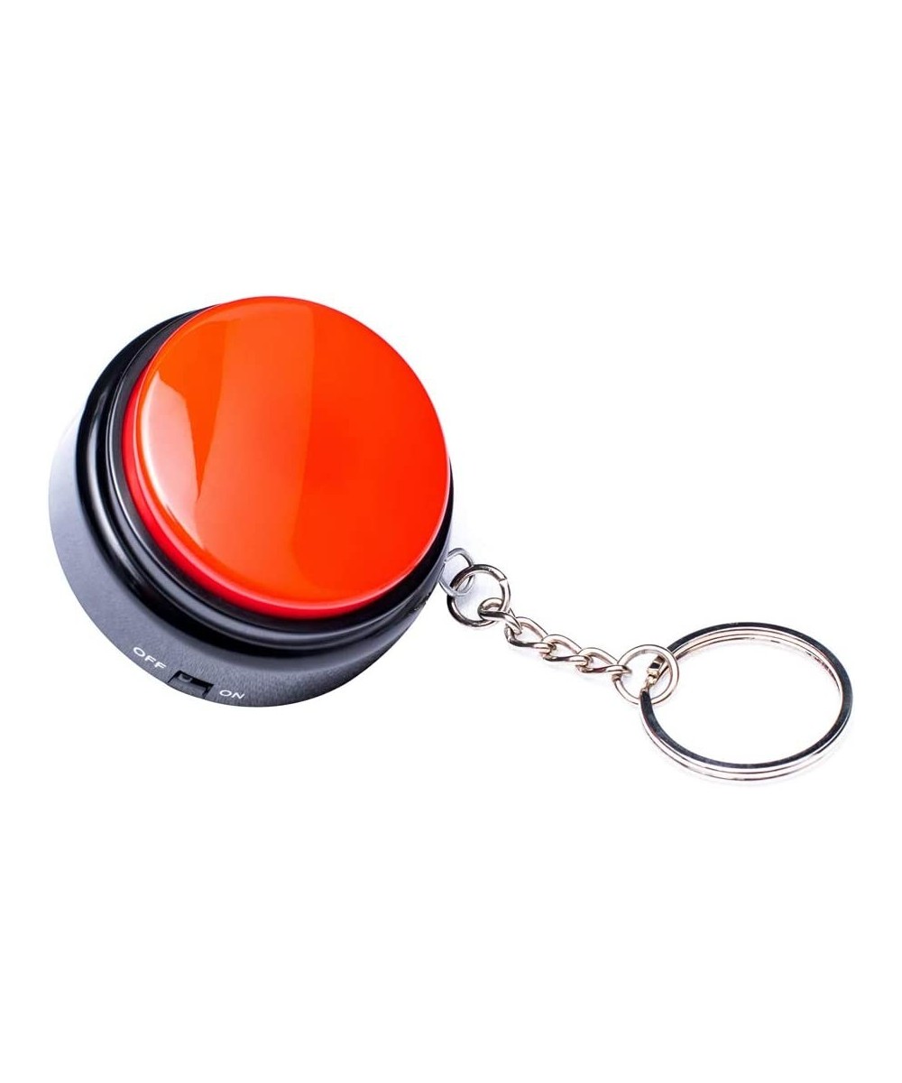 Recordable Talking Button with Keychain 30s Voice Recording Time Sound Button Recording Your Own Words $23.67 Gags & Practica...