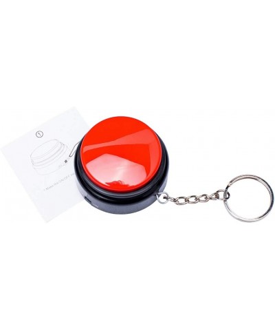 Recordable Talking Button with Keychain 30s Voice Recording Time Sound Button Recording Your Own Words $23.67 Gags & Practica...