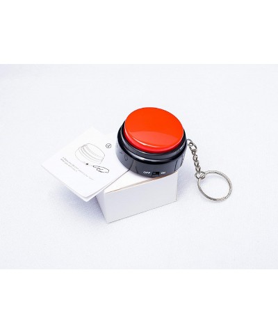 Recordable Talking Button with Keychain 30s Voice Recording Time Sound Button Recording Your Own Words $23.67 Gags & Practica...