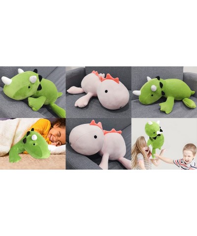 Weighted Dinosaur Plush 24" 3.5lbs Weighted Animal Plush Stuffed A Dino Pillow (Pink) $60.94 Kids' Plush Toy Pillows