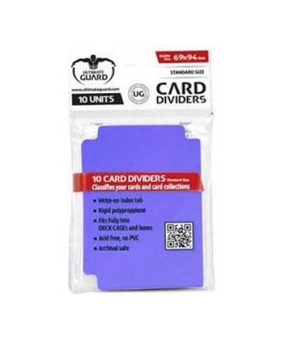 Divider Protective Card Sleeves (10 Piece) Light Purple $13.33 Card Games