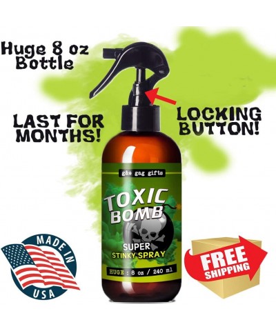 8 oz - Huge Bottle - Stinky Prank Liquid - Toxic Bomb - Fart Spray - Custom Mixture of Pure Nasty Smelling Spray - Great for ...