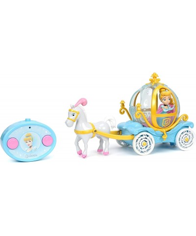 Disney Princess Cinderella Horse-Drawn Carriage RC Radio Control Vehicle Toys for Kids $35.59 Remote & App Controlled Vehicles