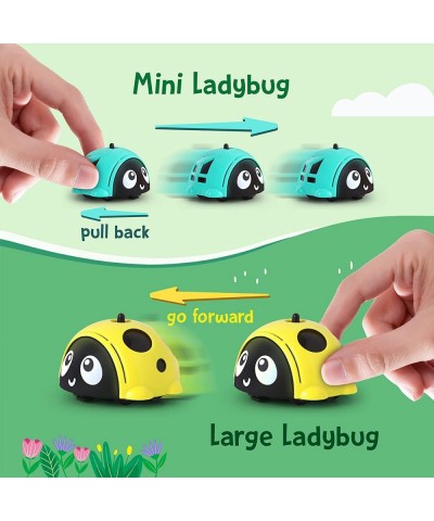 Pull Back Cars Friction Powered Cars Multi-Function 360° Rotating Spinning Top Push and Go Back and Forth Car Toys Vehicles P...