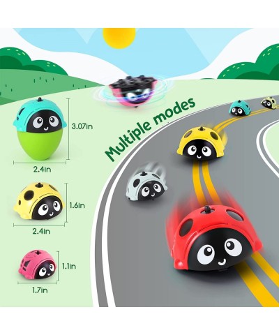 Pull Back Cars Friction Powered Cars Multi-Function 360° Rotating Spinning Top Push and Go Back and Forth Car Toys Vehicles P...