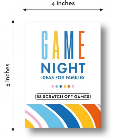 35 Family Games for Game Night - Board Games for Kids 8 - 12 Teens & Adults - Fun & Hilarious Scratch Off Games $30.67 Board ...