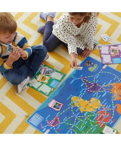 Where to? Travel Adventure Board Game - World Map Game for Kids Ages 7 & Up – Family Geography Game – Fun Card Game for Kids ...