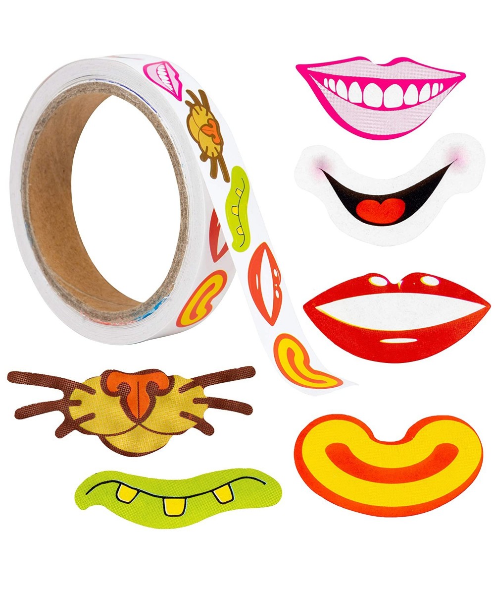 Creative Sticker Roll - Mouths - 600 Self-Adhesive Stickers - 6 Different Mouth Stickers for Crafts - Make Your Own Face $16....