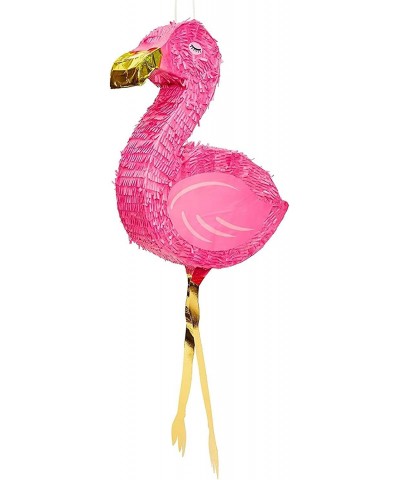 Small Tropical Flamingo Pinata Summer Luau and Pool Party Supplies 16 x 13 x 3 Inches $36.62 Piñatas