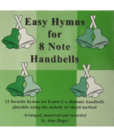 Hager Easy Hymn Book for 8-Note Bells (12 Hymns All Ages) $48.91 Kids' Musical Instruments