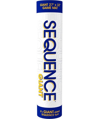 Giant (aka Jumbo) SEQUENCE Game - Tube Edition with Cushioned Mat (27" x 32") Cards and Chips Package Colors May Vary. $78.39...
