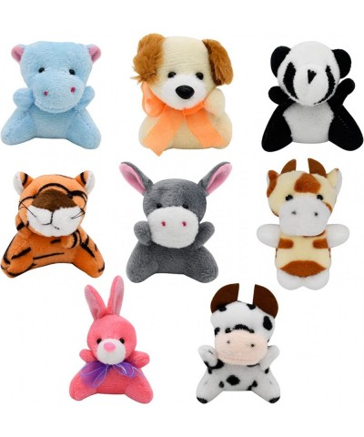 28 Pcs Small Stuffed Animals & Plush Toys 3" Mini Plush Animal Cute Small Animals Plush Keychain Mini Stuffed Animals Bulk De...