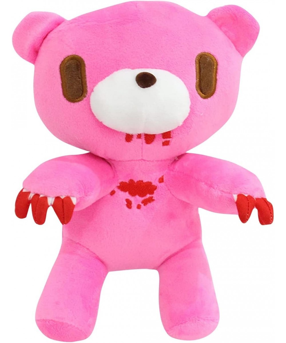 10 inches Gloomy Bear Plush Toy Black and Pink Violent Bear Doll Cute Stuffed Animals Bear Doll Cute Stuffed Animals for Boys...