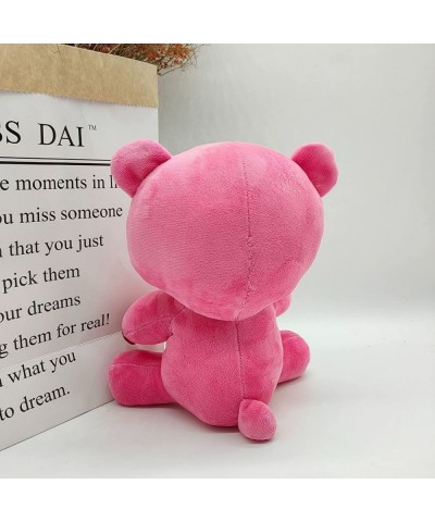 10 inches Gloomy Bear Plush Toy Black and Pink Violent Bear Doll Cute Stuffed Animals Bear Doll Cute Stuffed Animals for Boys...